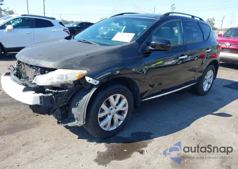 2013 Nissan Murano Sl from USA, damaged, VIN JN8AZ1MU7DW202404